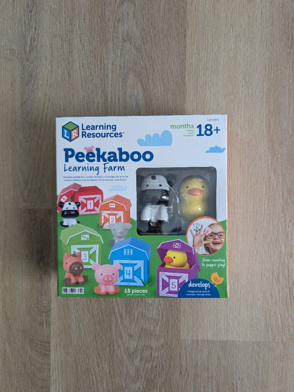 NWT - Learning Resources Peekaboo Learning Farm